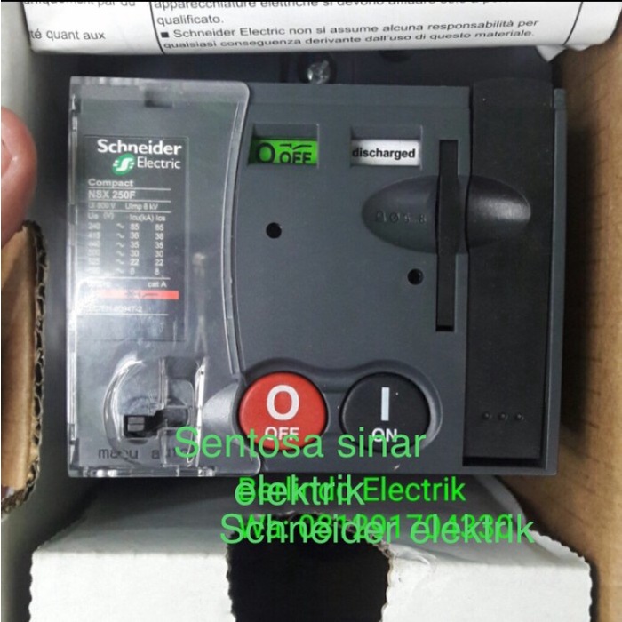 Schneider Motorized Mccb LV431541 MT250 NSX