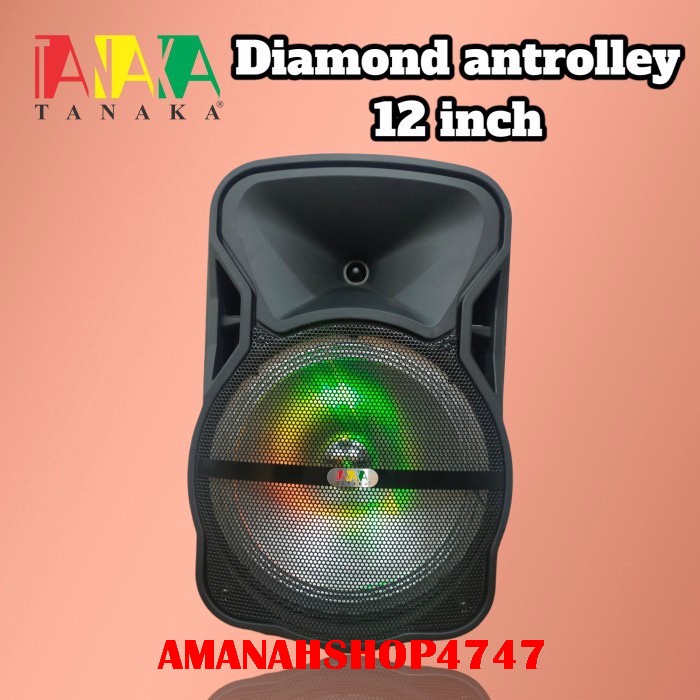 Speaker Aktif Portable Tanaka Diamond Antrolley12 Economy 12 inch Speaker Tanaka 12 inch Antrolley 1
