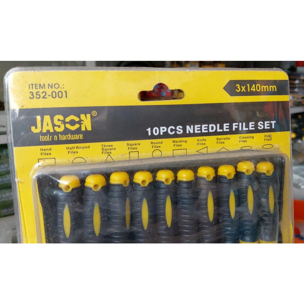 KIKIR EMAS SET 10pcs JASON (352-001)