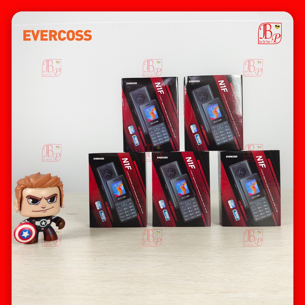 EVERCOSS N1F DUAL SIM GARANSI RESMI 1 TAHUN