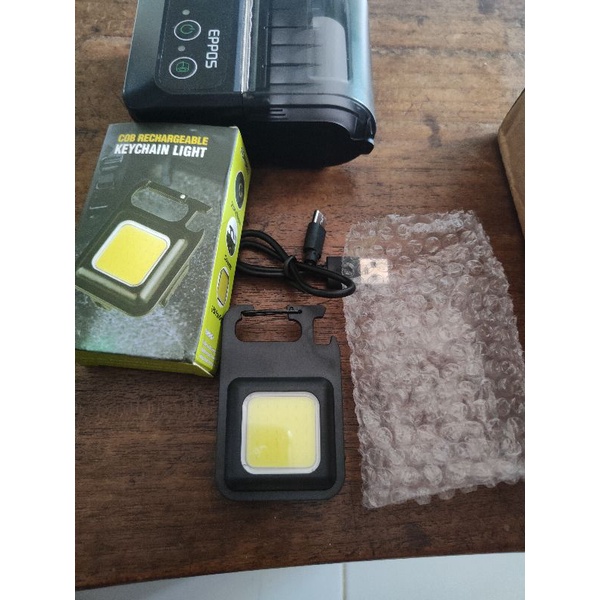 Senter LED super terang / lampu emergency mati lampu / Lampu led bisa di cas charger/ lampu tempel magnet