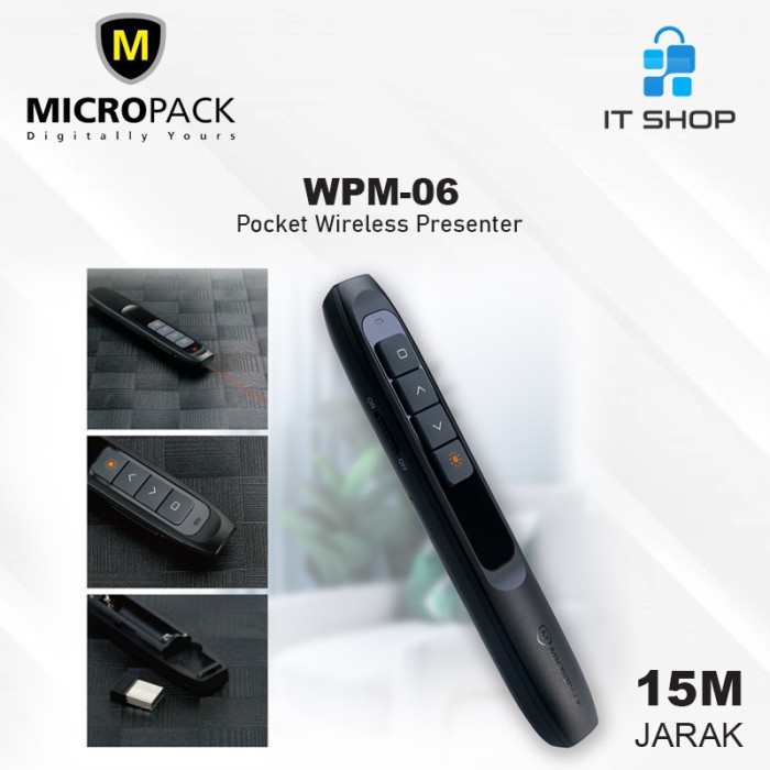 Pointer Micropack Wireless Pointer Wpm-06