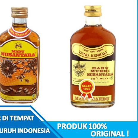 

Diskon[TD4]-MADU NUSANTARA ORIGINAL - MADU MURNI - MADU SUPER - 1 BOTOL 250 ML
