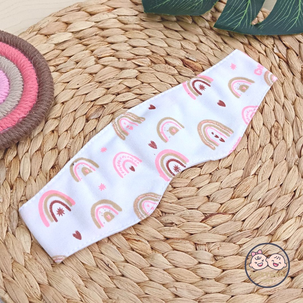 3 Pcs Kacamata Jemur Bayi Penutup dan Pelindung Mata Bayi SERIAN PINK Chiyoko Baby