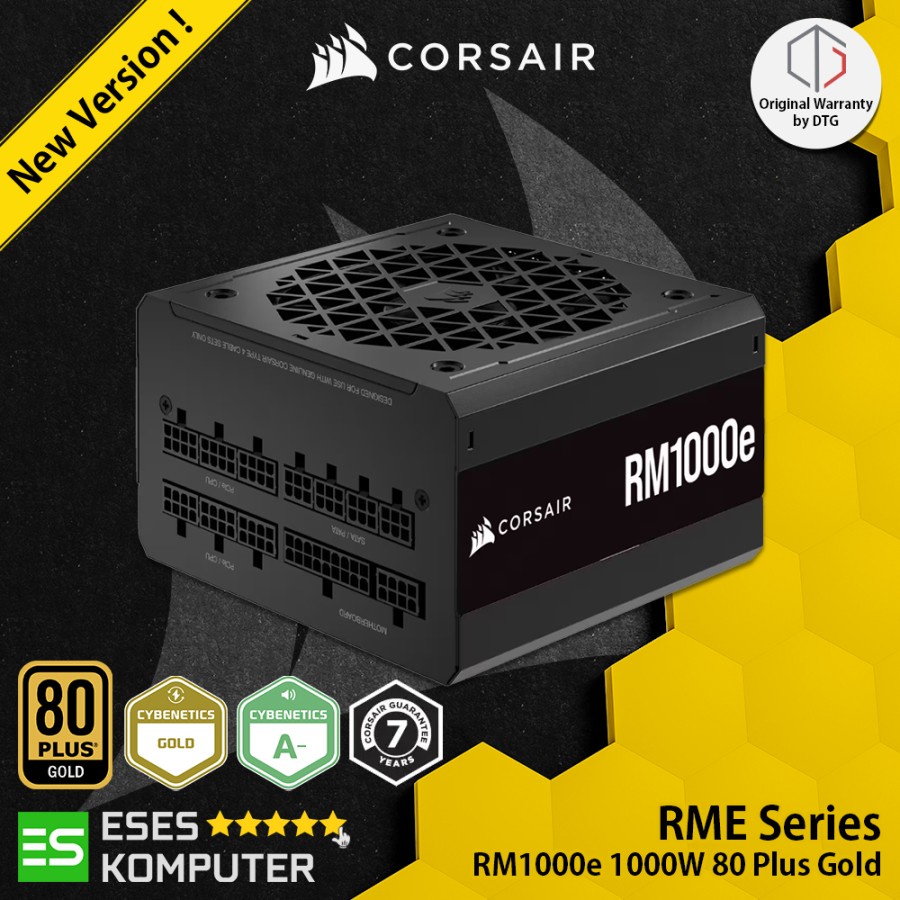 PSU Corsair RMe Series RM1000e 1000Watt 80 Plus Gold Fully Modular