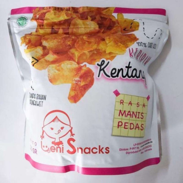 

Leny snack keripik kentang/120g