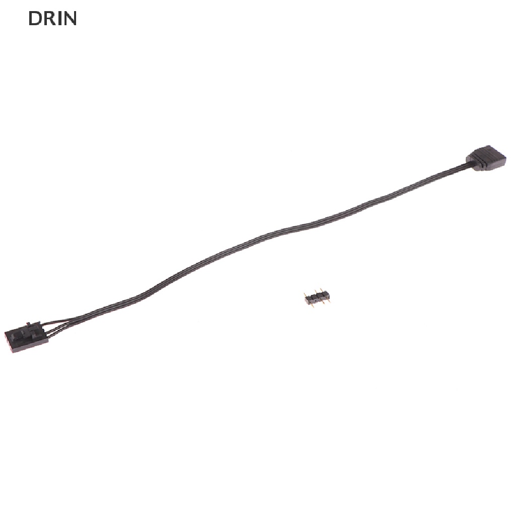 Dr 1PCS Untuk Corsair RGB Ke Standar ARGB 3-Pin 5V 25CM Konektor Adaptor vn