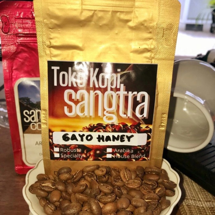 

Terlaris ✨ - Kopi Arabika Honey Gayo kemasan biji / bubuk - 125 gram 2.1.23