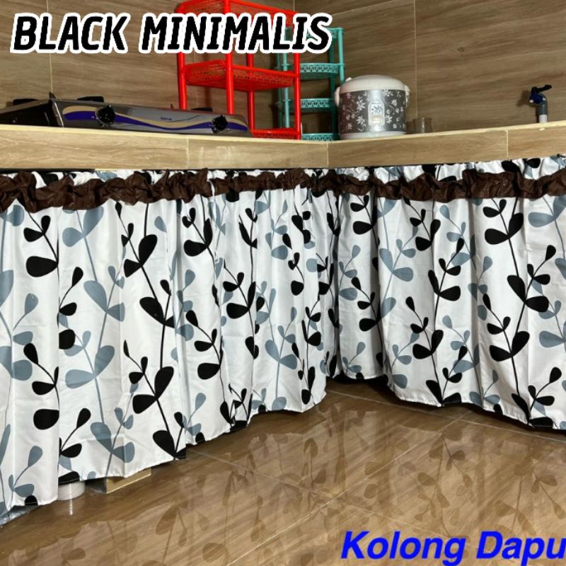 Gorden kolong dapur 70*100 cm