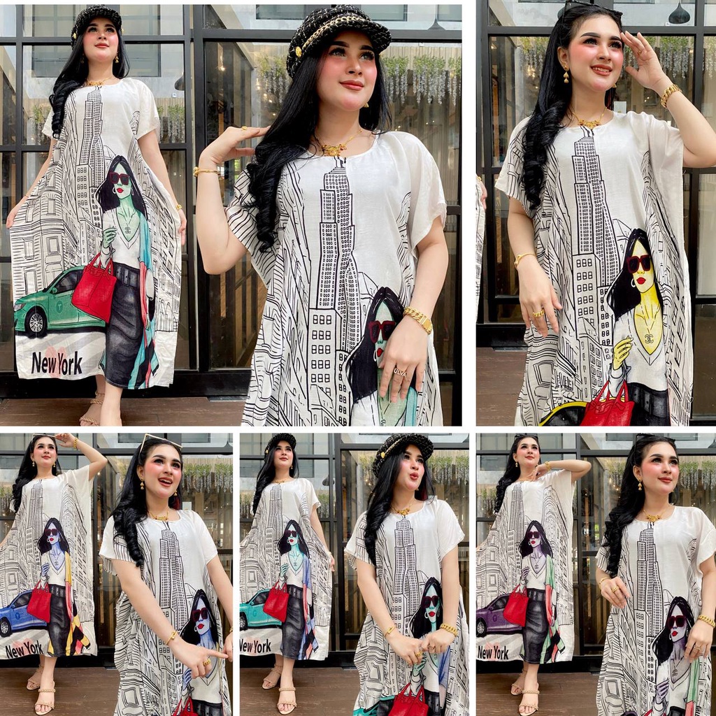 BATIK WANITA DASTER LOWO BRANDED DORA NEW YORK COFFEE BUSUI KELELAWAR RAYON JUMBO MURAH BIG SIZE XXL KEKINIAN BUMIL SERUT DEPAN MURAH ADEM