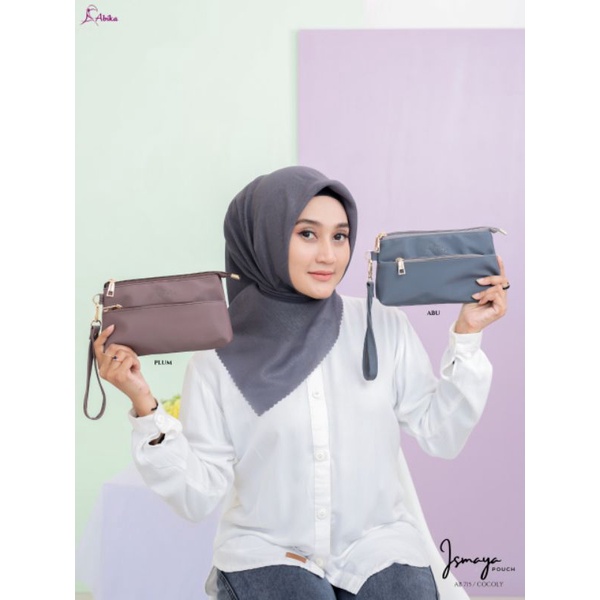 ✅READY ISMAYA POUCH ABIKA ✓DOMPET✓HANDBAG