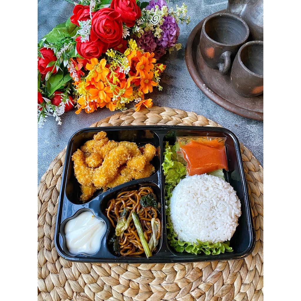 

Nasi Bento Fish Fingers Porsian Homemade , Ready Setiap Hari