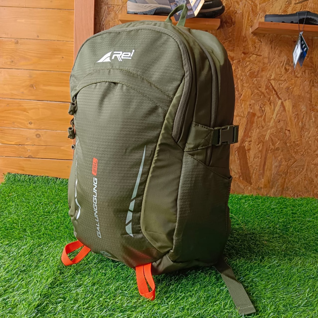 Tas Ransel Rei Galunggung 25L Daypack Arei Outdoorgear Original + Cover Bag