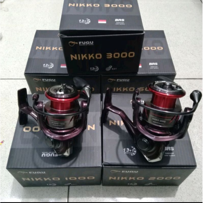 REEL FUGU NIKKO SW 1000/2000/3000/4000/6000 ... POWER HENDEL