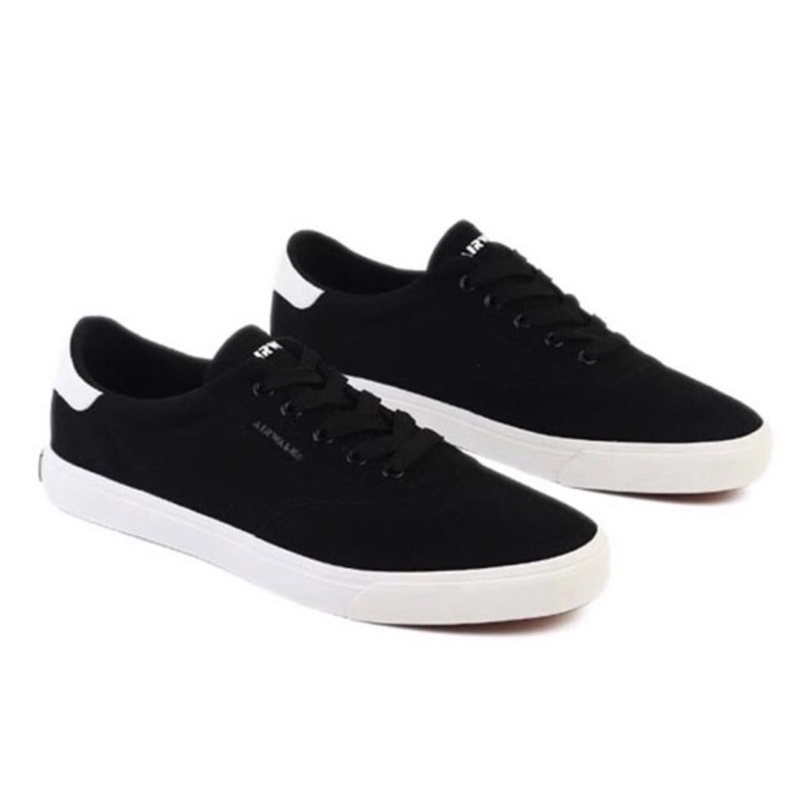 Sepatu SNEAKERS AIRWALK Shawn Black Original Size 41