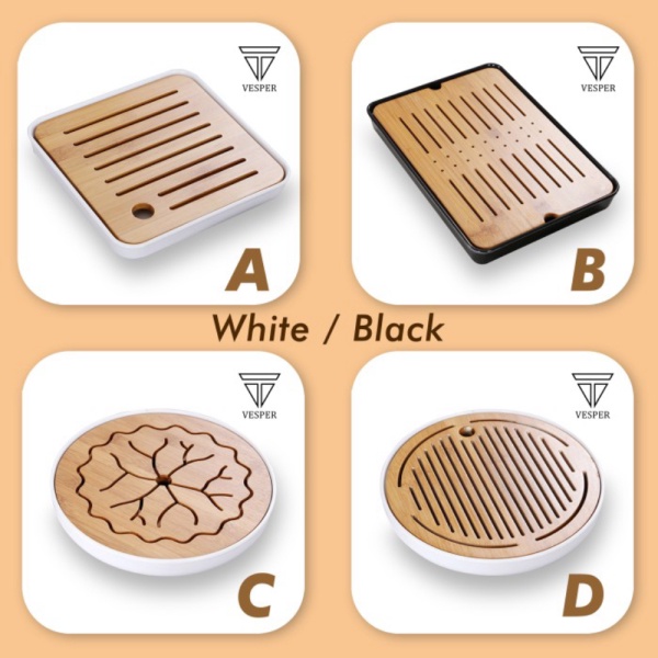 

Jual bamboo tea tray board table / nampan bambu tatakan teko cangkir teh - A Hitam Murah