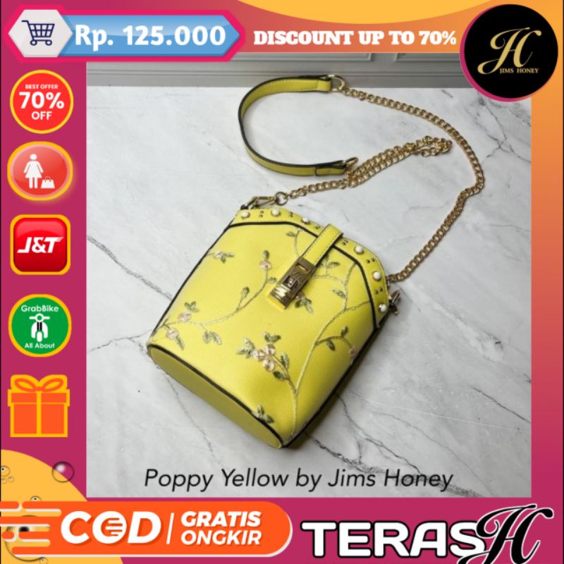 Tas Selempang Wanita Poppy Bag Jims Honey New Original - Teras_jimshoney