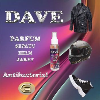 Parfum Sepatu 100ml Anti Bau dan Bakteri Pewangi Pengharum Perawatan Premium by DAVE