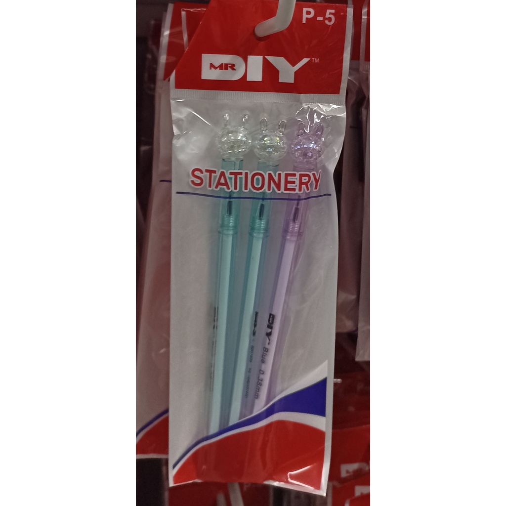 

PULPEN 0.38 MM BLUE 3 PCS 8953553