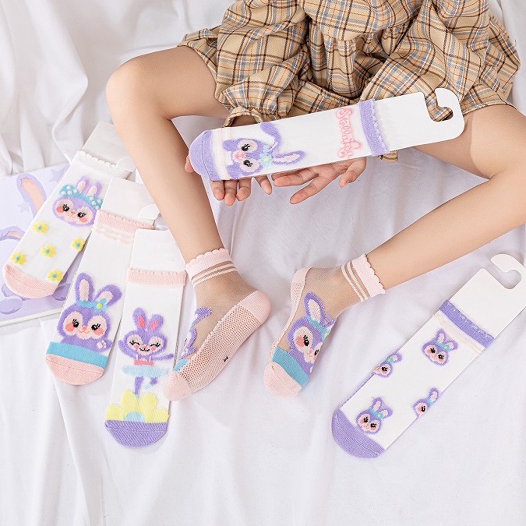 GTB Kaos Kaki Anak Motif Rabbit Kaus Kaki Bayi Kelinci Lucu KK049