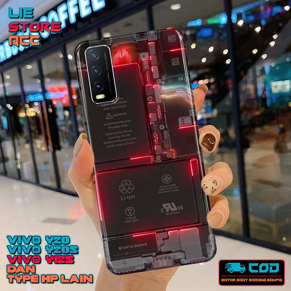 Case Vivo Y20/Y20S/Y12S Terbaru (3DK09)Fashion Casing RAM Silikon Kesing Casing Sarung Hp Cover Peli