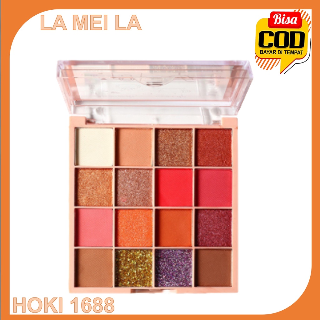 Lameila 3043 16 color Eyesshadow Palette Matte Pearlescent