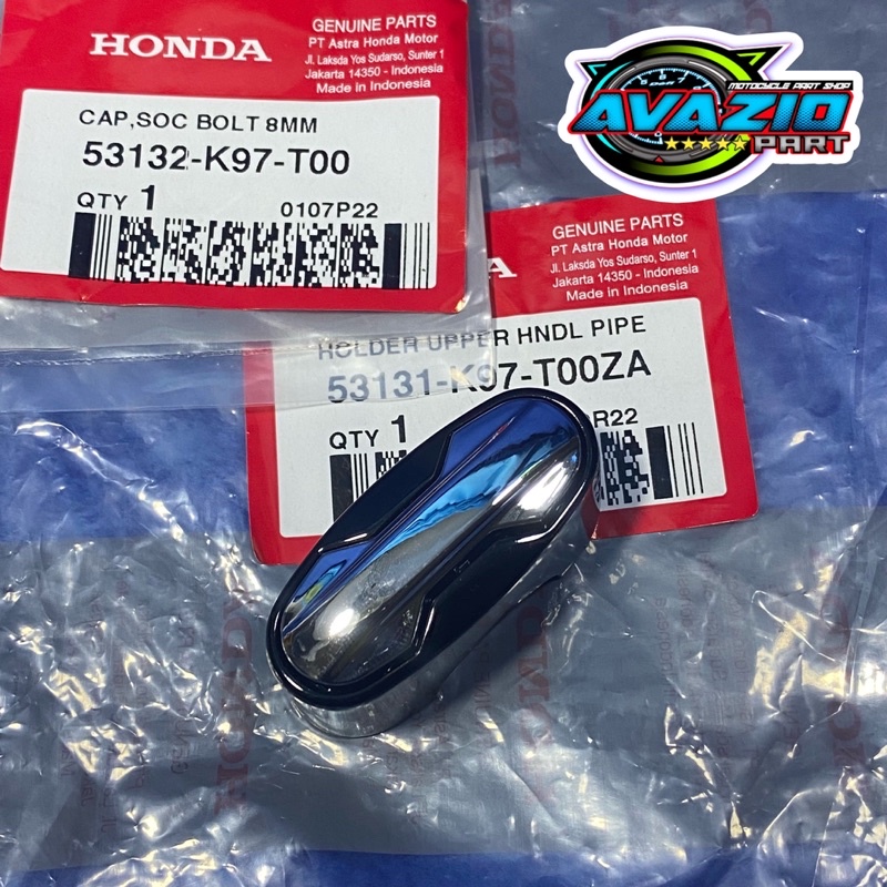 holder upper handle dudukan raiser stang setang pcx 150 pcx 160