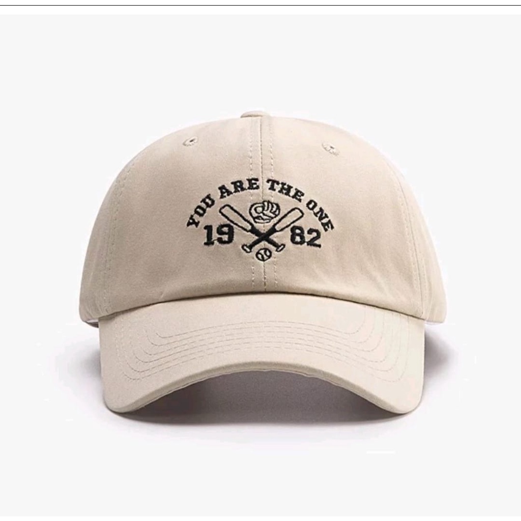 Topi Baseball Hat Logo Bordir You Are The One Topi Sport Outdoor Unisex Dewasa