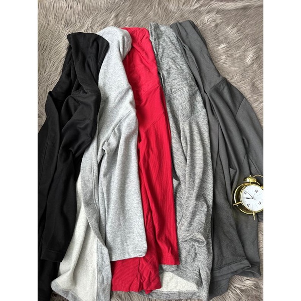 Hm** long cardigan hoodie