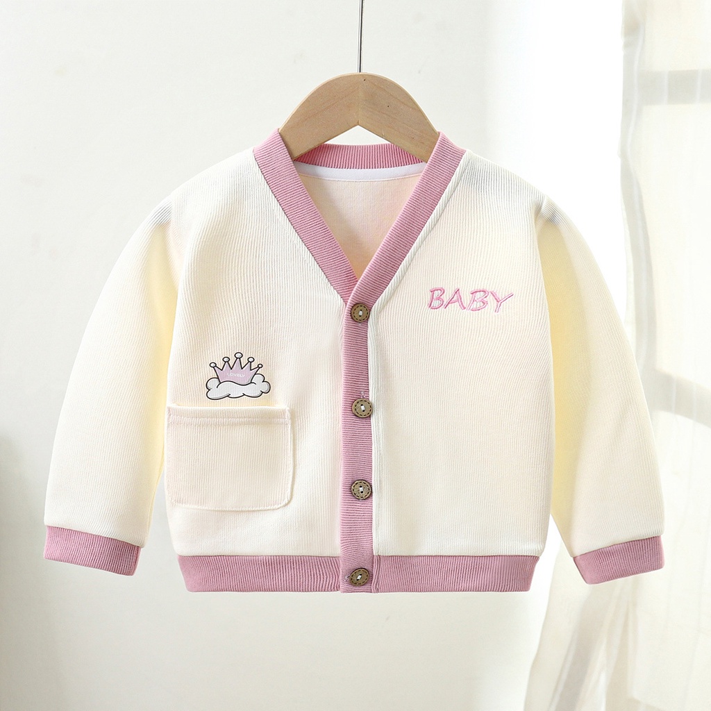 Cardigan Sweater Jacket Anak Import / Jaket Kardigan Impor Anak Perempuan Laki-Laki Unisex