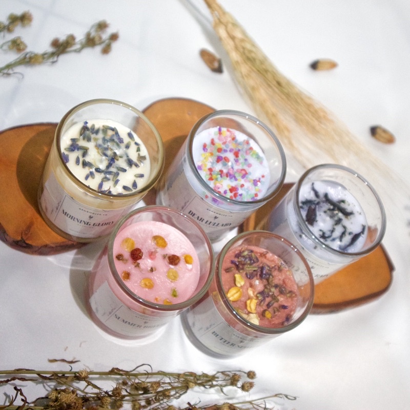 Pengharum Lilin Aromaterapi Premium Souvenir Hampers Wedding