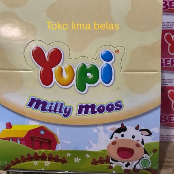 

Kirim Langsung ★★★ Yupi Milly Moos 1 Box isi 24 Pcs ∞