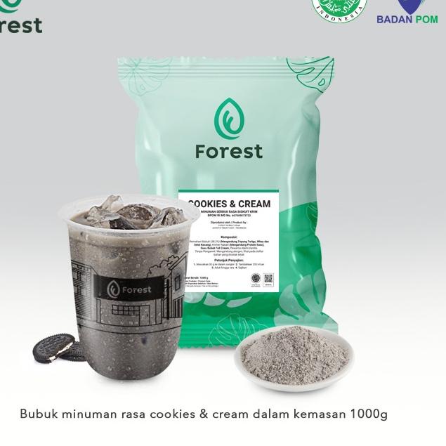 

Termurah[KP8]-Bubuk Minuman COOKIES AND CREAM Powder - FOREST Bubble Drink