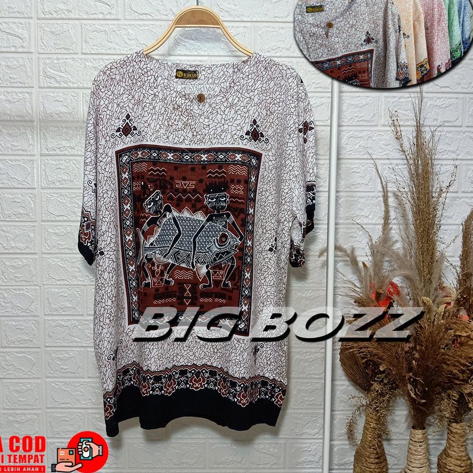 NEW BAJU KAOS PRIA WANITA - BAJU MOTIF BATIK ASMAT - BAJU JOGJA -KAOS JOGJA - BAJU PANTAI - KAOS PAN