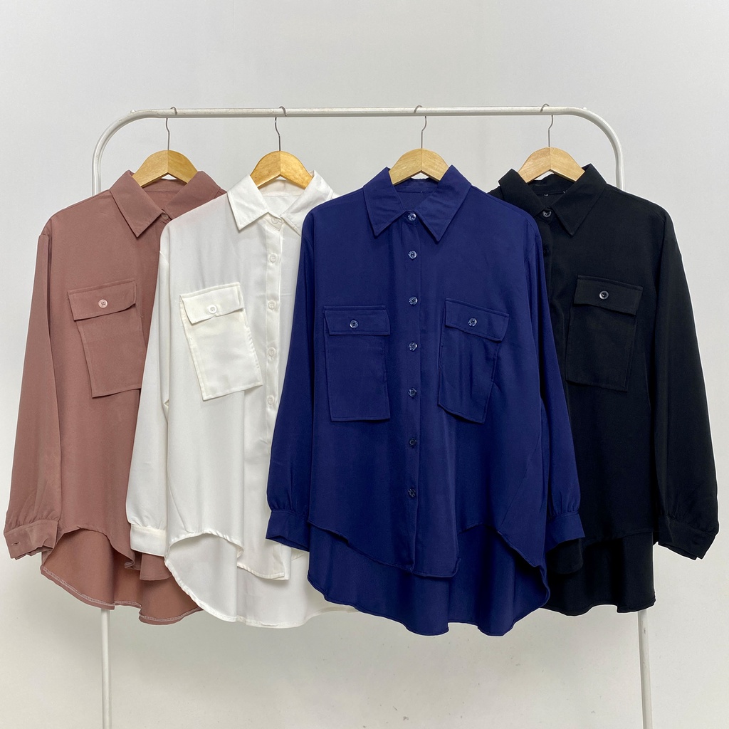 KEMEJA AMARA KATUN SHAKILA SHIRT PREMIUM LONG SHIRT B644