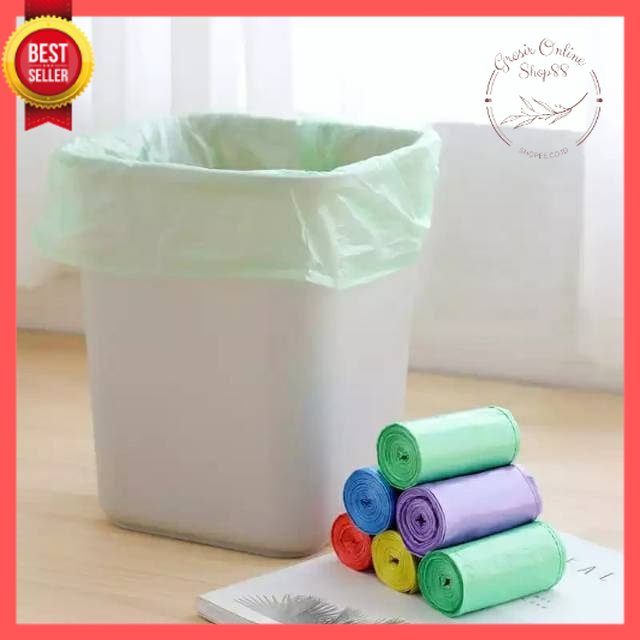 GOS -I304- Kantong Plastik Sampah Gulung - Refill Kantong Plastik Sampah Roll - Plastic Trash