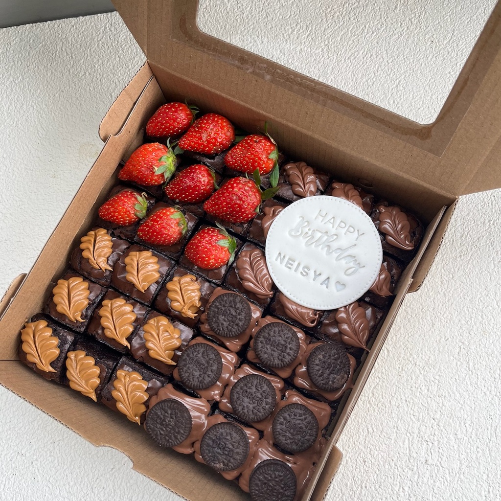 Brownies Chocoberry Birthday / Ulang Tahun