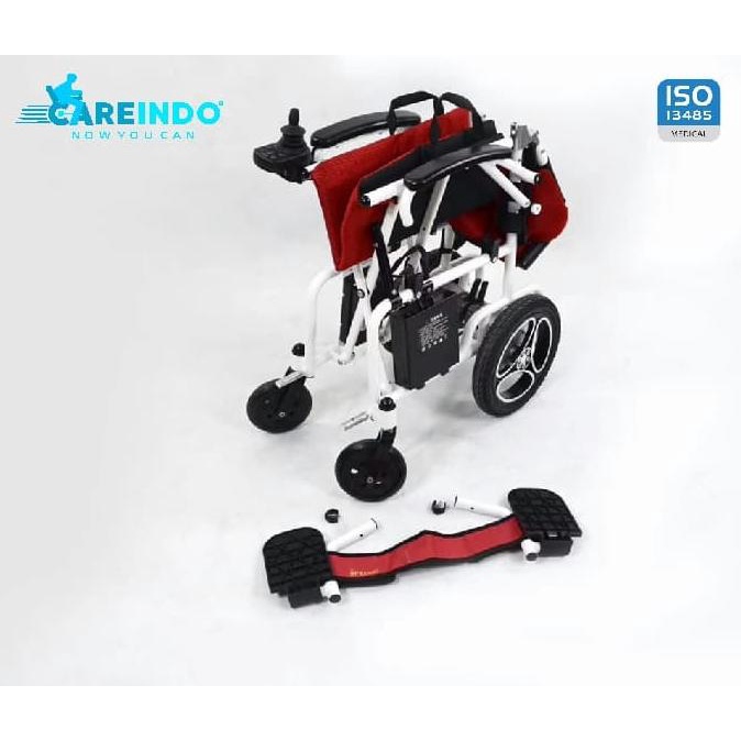 Kursi Roda Elektrik Paling Ringan Careindo N5519 Garansi Resmi