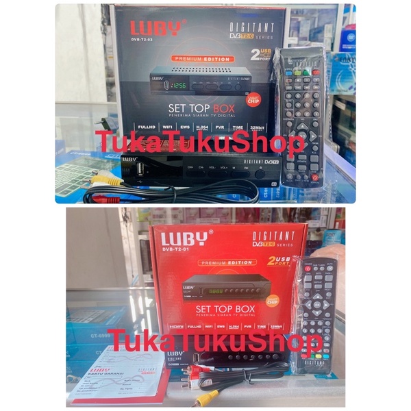 Luby Set Top Box T2-01 T2-02 T2-03 STB Digital TV