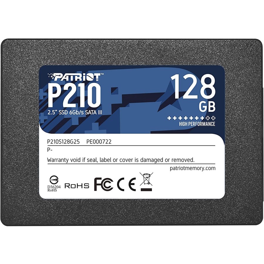 SSD PATRIOT P210 128GB - 2.5&quot; SATA3