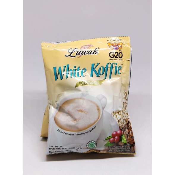 

Kopi Luwak White Koffie 1 renceng 5 pcs