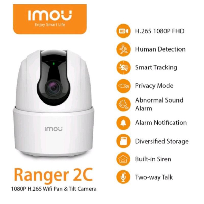 IMOU IPC-TA22CP-D DAHUA IMOU RANGER 2C-D 1080P INDOOR PAN &amp; TILT WIFI CAMERA