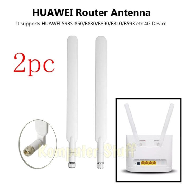 Produk Terbaru Antena Eksternal Sma Modem Router Huawei B593 B880 B310 B890 2 Antena