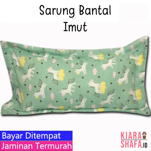 Sarung Bantal Imut Ukuran 60 x 30 cm