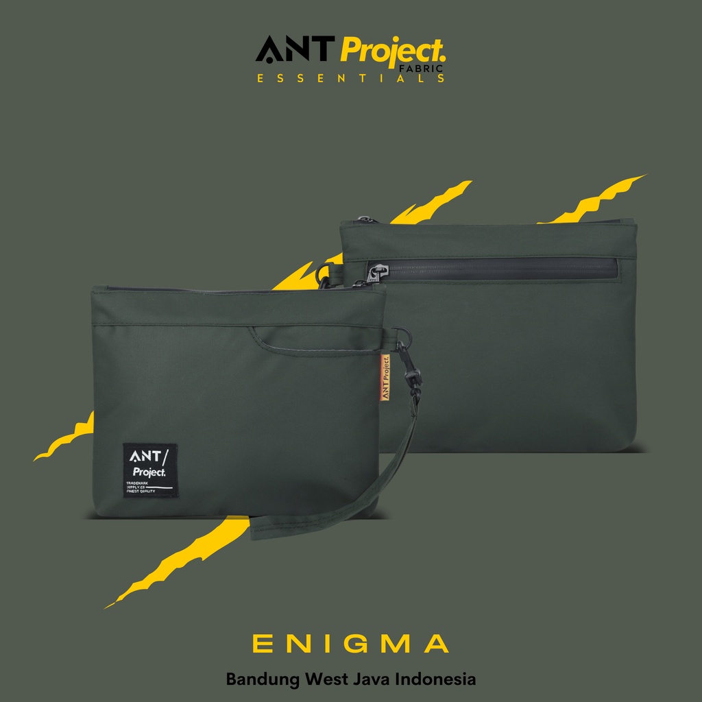 ANT PROJECT - Clucth Bag ENIGMA Waterproof - Tas Tangan