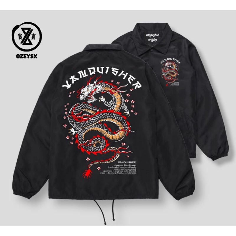 Jaket Coach Parasut Vanquisher Original Dewasa Pria Wanita/ Coach Jaket Naga Vanquisher waterproof Premium