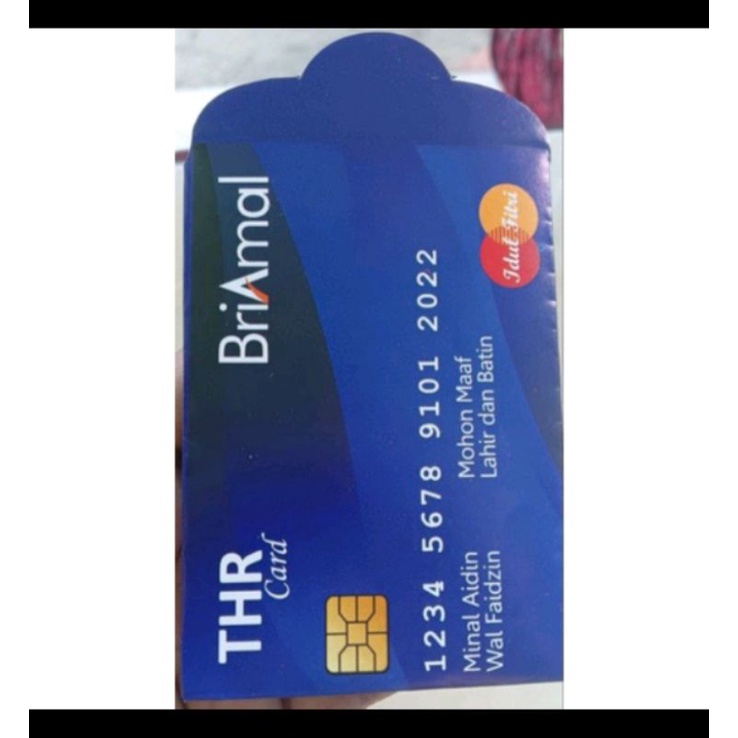 

amplop lebaran motif atm