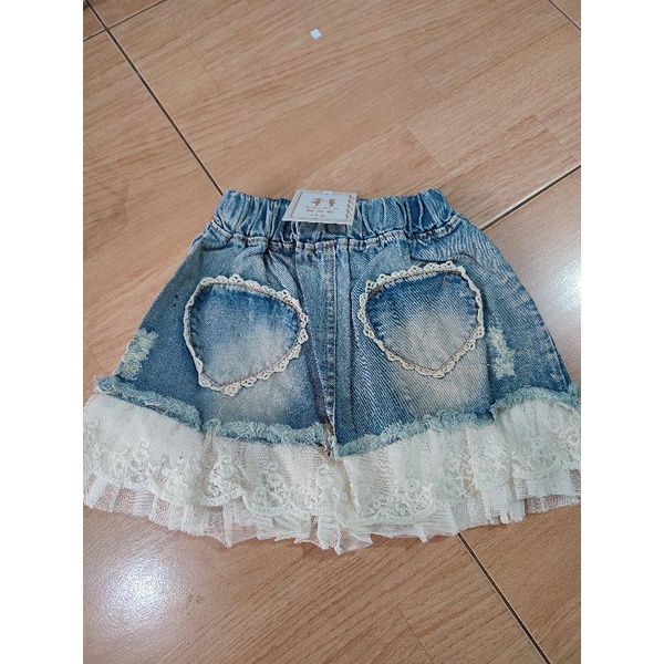 Rok jeans Fashion Anak perempuan 1 - 3 tahun