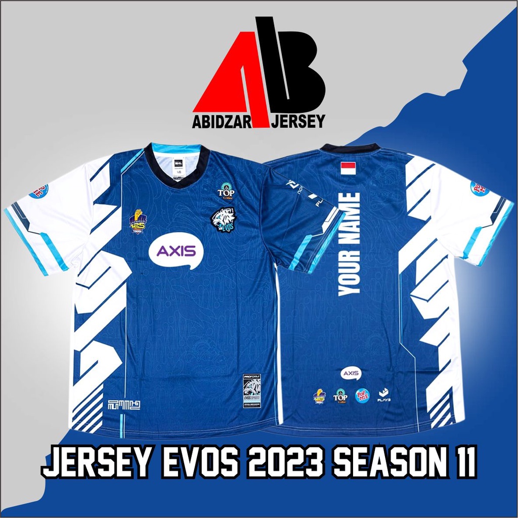 JERSEY EVOS BAJU KAOS EVOS 2023 SEASON 11