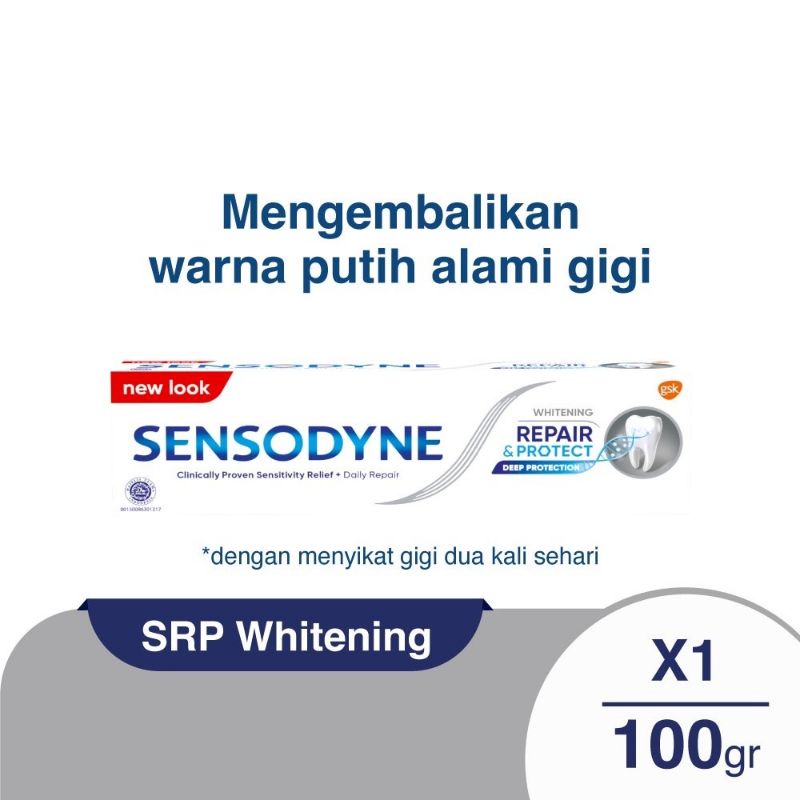 SENSODYNE REPAIR AND PROTECT EXTRA FRESH/HERBAL/ORIGINAL 100gr